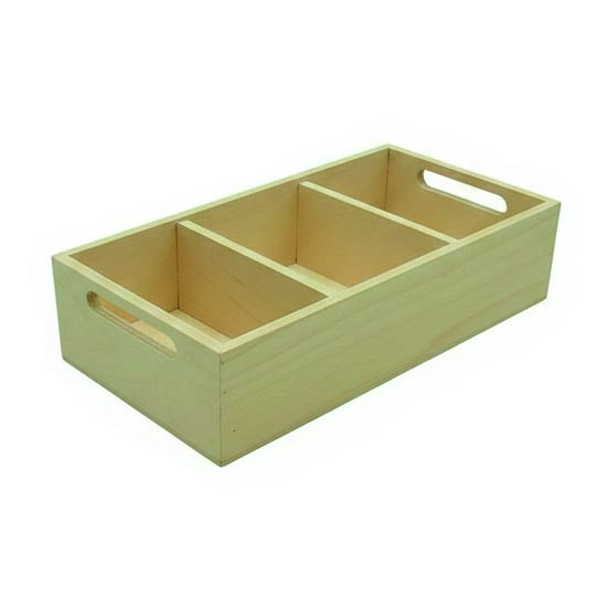 Caja 3 compartimentos
