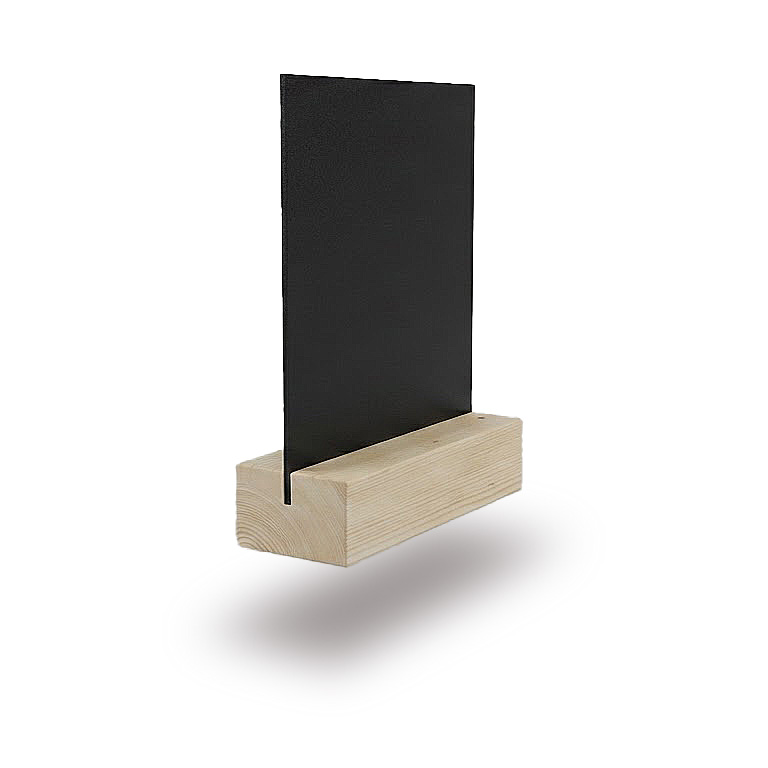 Peana A6 10,5 cm con pizarra