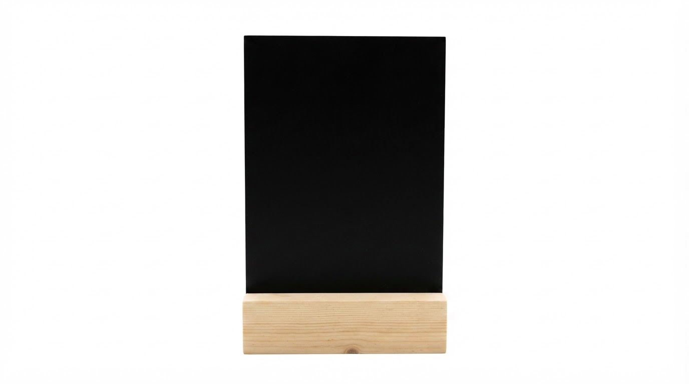 Peana A6 10,5 cm con pizarra