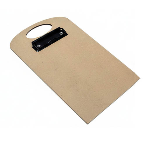 Carta menu DM con asa y pinza A5