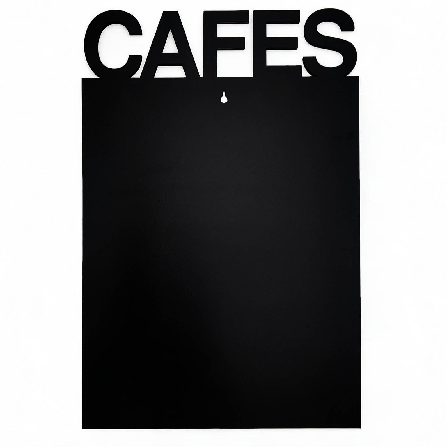 Pizarra recta CAFES XL