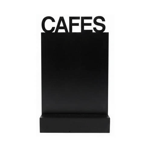 Pizarra CAFES con peana A4