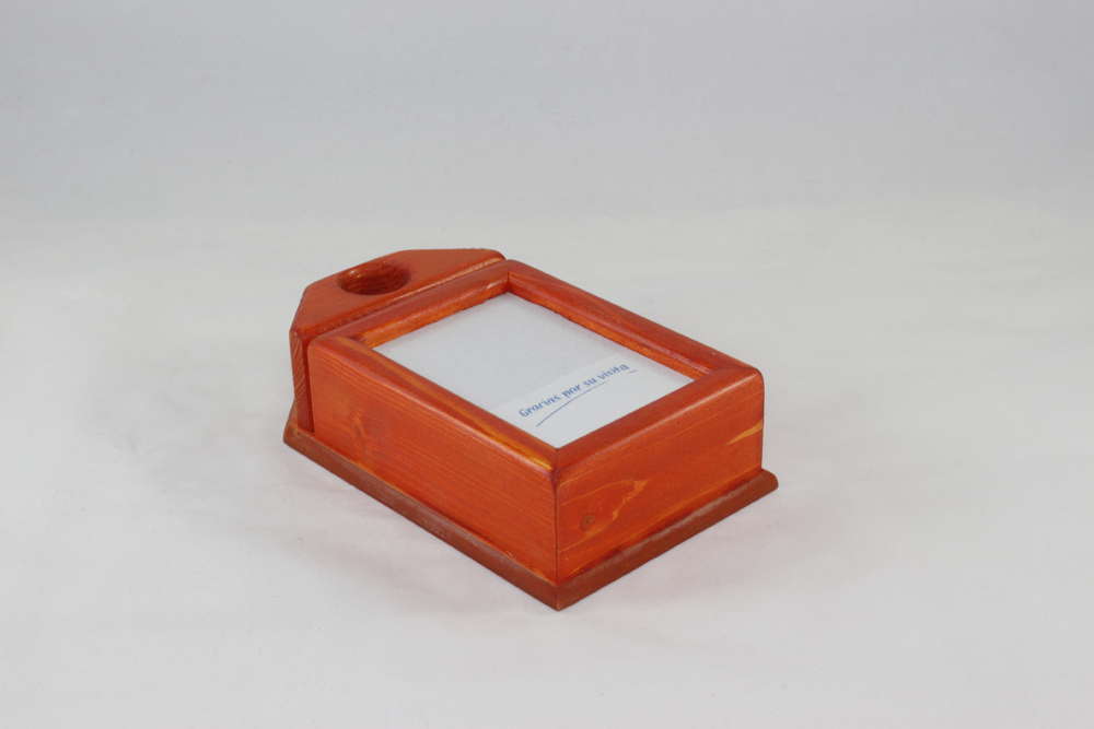 Servilletero Sobremesa portamenu y palillero mini miniservice